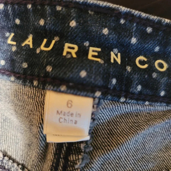 LC Lauren Conrad polka dot jeans - Picture 7 of 7